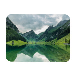 Water Lake Swiss Alps Magneet