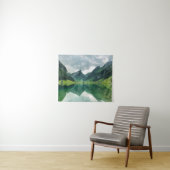 Water | Lake Swiss Alps Wandkleed (In Situ (horizontaal))