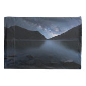 Water | Lakeshore at Night Kussensloop (Achterkant)