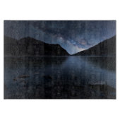 Water | Lakeshore at Night Snijplank (Voorkant)