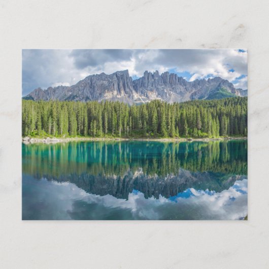 Water | Latemar Mountain Range Briefkaart (Voorkant)