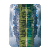 Water Latemar Mountain Range Magneet (Verticaal)