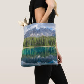 Water Latemar Mountain Range Tote Bag (Dichtbij)