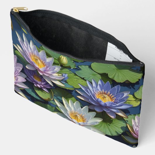 Water Lelie levendige bloem Etui (Open)
