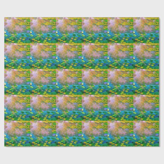 Water-lelies-013 Cadeaupapier (Vlak)