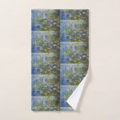 Water Lelies beroemd gemaakt door Claude Monet Cla Bad Handdoek (Handdoek)