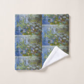 Water Lelies beroemd gemaakt door Claude Monet Cla Bad Handdoek (Wasdoekje)