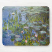 Water Lelies beroemd gemaakt door Claude Monet Cla Muismat (Voorkant)