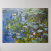 Water Lelies beroemd gemaakt door Claude Monet Cla Poster (Voorkant)