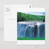 Water Letchworth State Park New York Briefkaart (Voorkant / Achterkant)