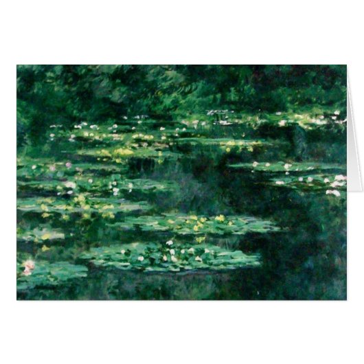 WATER LIES POND by Claude Monet (Voorkant Horizontaal)