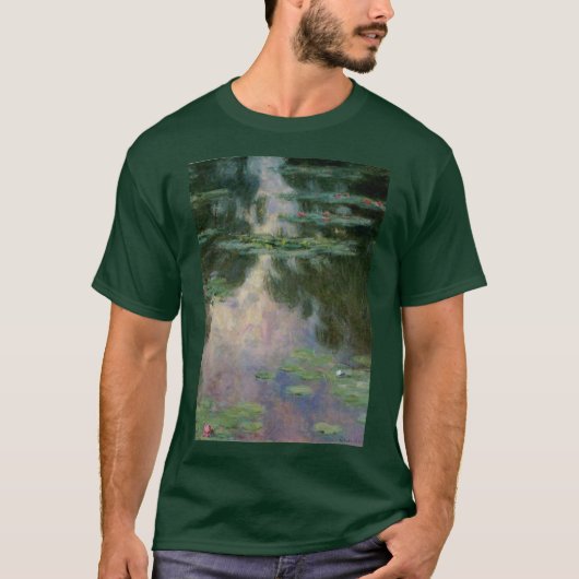 WATER LIES POND by Claude Monet T-shirt (Voorkant)