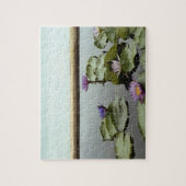 Water ligt in een vijver op zee legpuzzel (Verticaal)