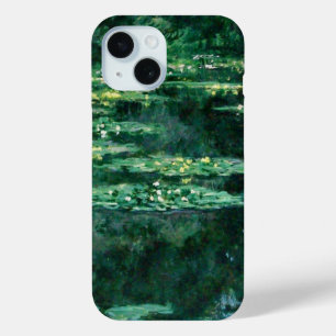 WATER LIGT IN GROENBOEK VAN Claude Monet iPhone 15 Case