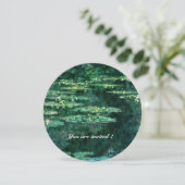 WATER LIGT IN GROENBOEK VAN Claude Monet Kaart (Staand voorkant)