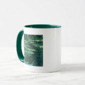 WATER LIGT IN GROENBOEK VAN Claude Monet Mok (Voorkant links)