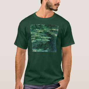 WATER LIGT IN GROENBOEK VAN Claude Monet T-shirt