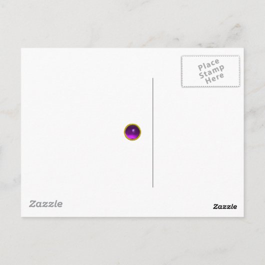 WATER LIGT IN PINK GREEN POND DOOR Claude Monet Briefkaart (Achterkant)