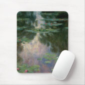 WATER LIGT IN PINK GREEN POND DOOR Claude Monet Muismat (Met muis)