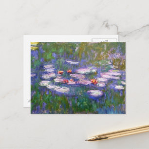 Water Lilie 8 Briefkaart