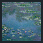 Water Lilie van Claude Monet Fine Art Poster Print<br><div class="desc">Water Lilies van Claude Monet. In 1906 in Frankrijk geschilderd. Water Lilies komt uit zijn 3e serie. Oorspronkelijk beschilderd in olie op canvas. Deze digitale foto van de illustratie is een geweldige aanvulling op elke ruimte in je huis!</div>