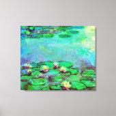 Water Lilie van Claude Monet Impressionisme Canvas Afdruk (Voorkant)