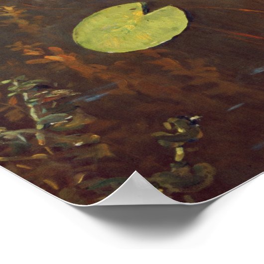 Water Lilies 1895 Poster (Hoek)