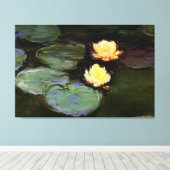 Water-Lilies: 1897-1998, Monet Canvas Afdruk (Insitu (Houten vloer))
