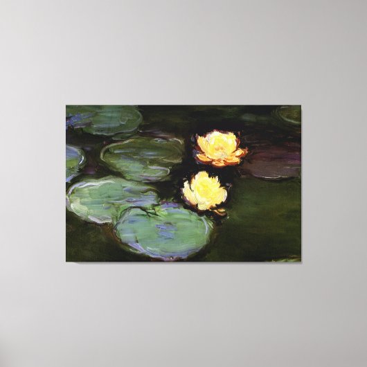 Water-Lilies: 1897-1998, Monet Canvas Afdruk (Voorkant)