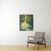 Water Lilies, 1907, van Claude Monet Wandkleed (In situ)