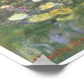 Water-Lilies, 1915; olie op doek Poster (Hoek)