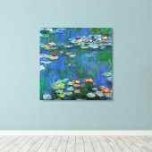 Water Lilies, 1916 Canvas Afdruk (Insitu (Houten vloer))