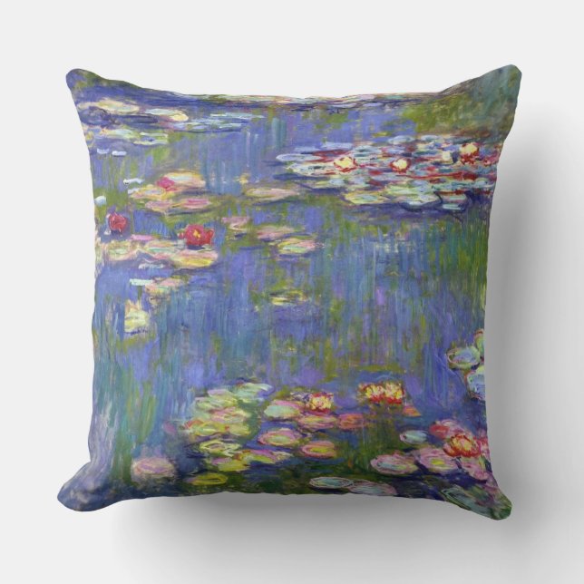 Water Lilies 1916 Claude Monet Fine Art Buitenkussen (Voorkant)