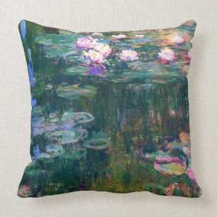 Water Lilies 1917 Claude Monet Fine Art Kussen