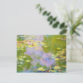 Water Lilies, 1919 Claude Monet Briefkaart (Staand voorkant)
