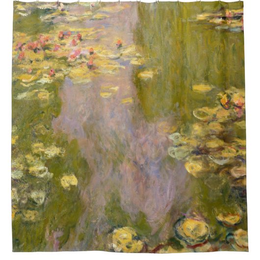 Water Lilies 1919 Claude Monet Douchegordijn (Voorkant)
