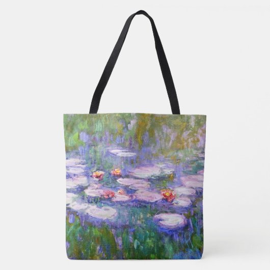 Water Lilies 1919 Claude Monet Fine Art Tote Bag (Voorkant)