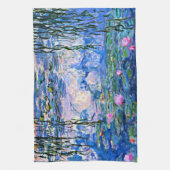Water Lilies, 1919, schilderij van Claude Monet Theedoek (Verticaal)