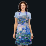 Water Lilies, 1919, schilderij van Monet Schort<br><div class="desc">Waterlelies,  beroemd schilderij van de impressionistische kunstenaar Oscar-Claude Monet.</div>