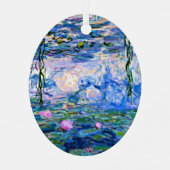Water Lilies, 1919, van Claude Monet, Metalen Ornament (Achterkant)