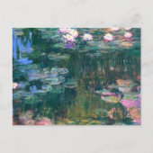 Water Lilies 5 Briefkaart (Voorkant)
