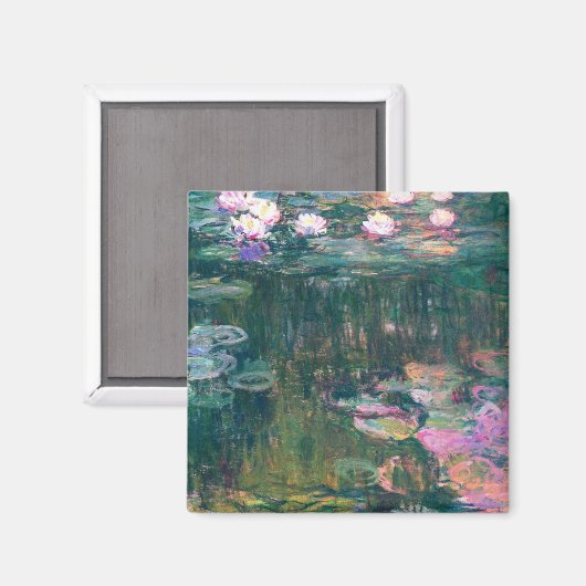 Water Lilies 5 Magneet (Voorkant / Achterkant)