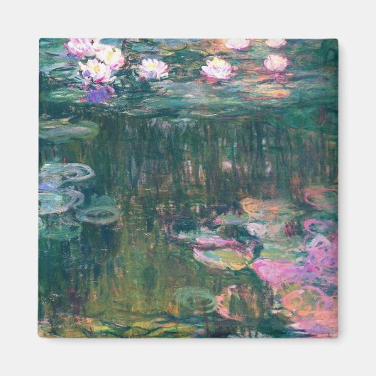 Water Lilies 5 Magneet (Voorkant)