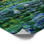 Water Lilies and Japanese Bridge, Claude Monet Poster (Hoek)