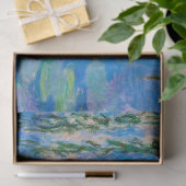 Water Lilies and Weeping Willow Branches by Monet Tissuepapier (Geschenk)