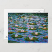 Water Lilies Briefkaart (Voorkant / Achterkant)