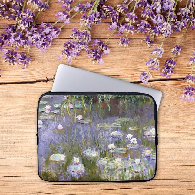 Water Lilies (c.1922) Claude Monet Laptop Sleeve (Creator heeft geüpload)