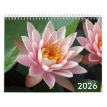 Water Lilies Calendar 2026