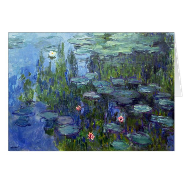 Water Lilies, Claude Monet (Voorkant Horizontaal)