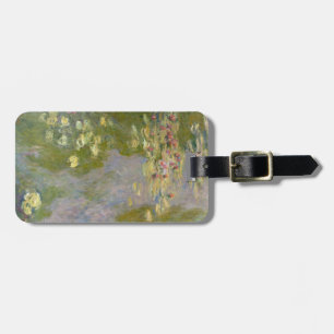 Water Lilies - Claude Monet Bagagelabel